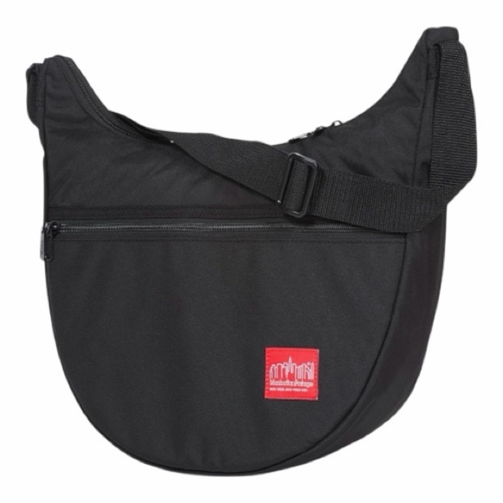 Manhattan Portage Unisex Black Sling Bag Crossbody New